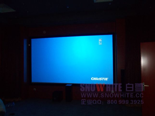 白雪银幕应用于北影电影学院2